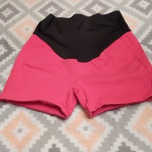 Pink Maternity Shorts!